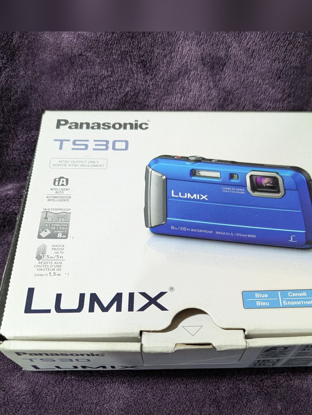 Panasonic Lumix DMC TS30👉 16.1 MP 🔥 Y2K Waterproof Digital Camera Bundle | CIB